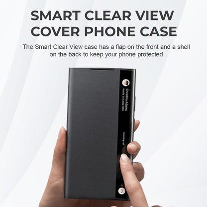 Smart Clear View Cover-Telefonhülle